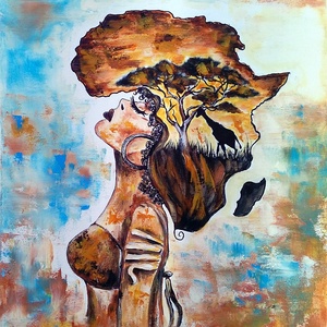 Afrika lány - Meska.hu Afrika lány - Meska.hu