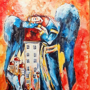 Arany angyal 6. - Világvigyázó - Meska.hu
