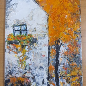   Lak   - művészet - festmény - festmény vegyes technika - Meska.hu