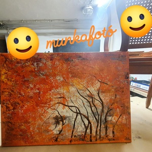 Színerdőben , Művészet, Festmény, Akril, Festészet, MESKA