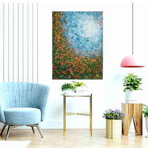 Réten, felfelé... - művészet - festmény - akril - Meska.hu