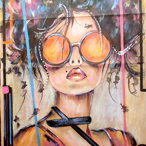 Geometria - hit  - művészet - festmény - akvarell - Meska.hu