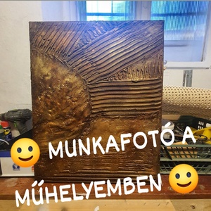 Napfény - művészet - festmény - festmény vegyes technika - Meska.hu