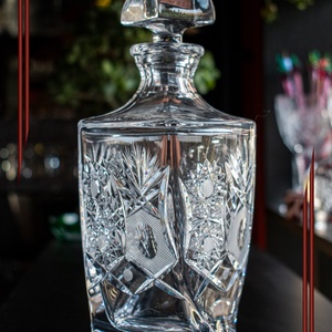 Whiskey palack, ólomkristály - Meska.hu