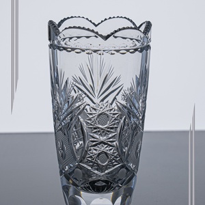 Kristáyüveg váza, Otthon & Életmód, Virágdekoráció, Virágtartó, Váza, Üvegművészet, MESKA