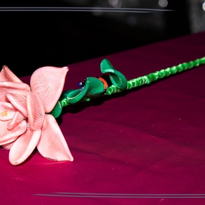 Üveg Rózsa - átlátszatlan rózsaszín - otthon & életmód - dekoráció - asztal és polc dekoráció - díszüveg - Meska.hu