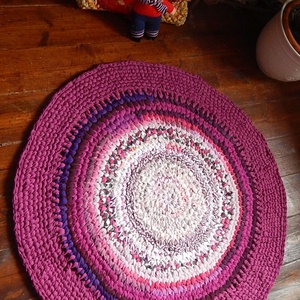 Rag rug Horgolt szőnyeg rongyszőnyeg - otthon & lakás - lakástextil - szőnyeg - Meska.hu Rag rug Horgolt szőnyeg rongyszőnyeg - otthon & lakás - lakástextil - szőnyeg - Meska.hu