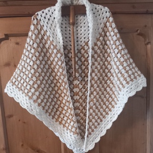 Horgolt vállkendő   - Meska.hu