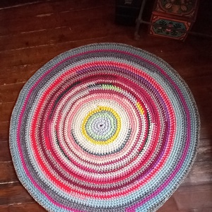   Szőnyeg Horgolt  kerek  - otthon & életmód - lakástextil - szőnyeg - horgolt szőnyeg - Meska.hu