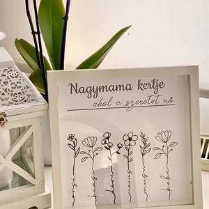 Ajándék Nagymamáknak  - otthon & életmód - dekoráció - kép & falikép - képkeret - Meska.hu
