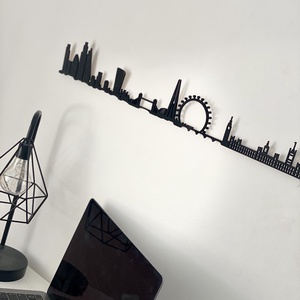  Skyline - városkép falidekor - Meska.hu