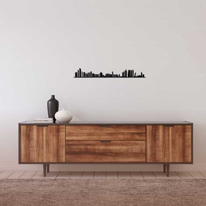  Cityline - Abu Dhabi, Otthon & Életmód, Dekoráció, Fali és függő dekoráció, Falra akasztható dekor, Famegmunkálás, MESKA