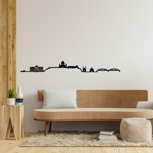  Cityline - Esztergom városkép, fali dekoráció, Otthon & Életmód, Dekoráció, Fali és függő dekoráció, Falra akasztható dekor, Famegmunkálás, MESKA