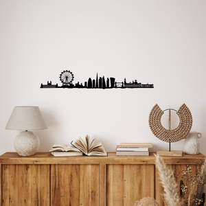  Cityline - London városkép, fali dekoráció, Otthon & Életmód, Dekoráció, Fali és függő dekoráció, Falra akasztható dekor, Famegmunkálás, MESKA
