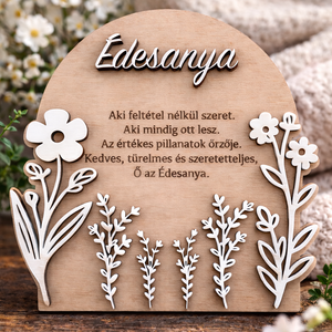 Édesanya fa dekor � egyedi, gravírozott ajándék Anyák napjára - Meska.hu
