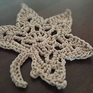 Horgolt őszi asztaldísz - otthon & életmód - dekoráció - asztal és polc dekoráció - horgolt & csipketerítő - Meska.hu