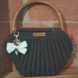 Horgolt kézitáska , Táska & Tok, Kézitáska & válltáska, Alkalmi táska, Horgolás, MESKA