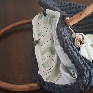 Horgolt kézitáska  - táska & tok - kézitáska & válltáska - alkalmi táska - Meska.hu