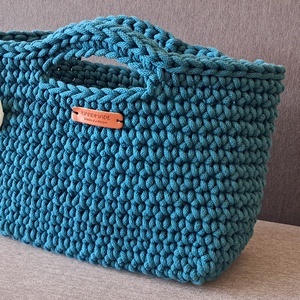 Horgolt kézitáska , Táska & Tok, Kézitáska & válltáska, Kézitáska, Horgolás, MESKA