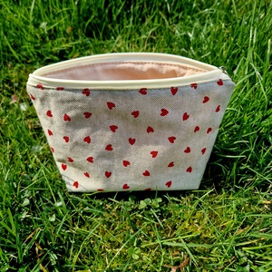 Szivecskés női neszeszer - táska & tok - neszesszer - Meska.hu