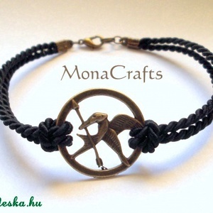 Éhezők Viadala - fecsegőposzáta karkötő (uniszex) -  - Meska.hu