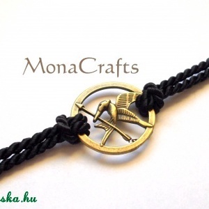 Éhezők Viadala - fecsegőposzáta karkötő (uniszex) -  - Meska.hu