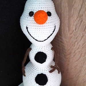 Olaf - Horgolt amigurumi - Meska.hu