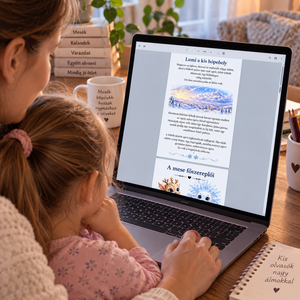 Momó és Lumi meséje- Digitális mesekönyv  PDF - művészet - grafika & illusztráció - digitális - Meska.hu