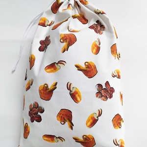 Közepes kenyereszsák, frissentartó zsák, pékárus zsák-Pékárú mintás, Táska & Tok, Bevásárlás & Shopper táska, Kenyeres zsák, Varrás, MESKA