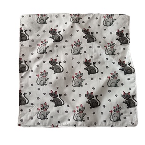 Újraszalvéta, szendvics csomagoló, cicatömeg, kék-sárga - táska & tok - uzsonna- & ebéd tartó - szendvics csomagoló - Meska.hu