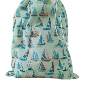 Nagy méretű kenyereszsák, frissentartó zsák, pékárus zsák-Balaton, vitorlások, Táska & Tok, Bevásárlás & Shopper táska, Kenyeres zsák, Varrás, MESKA