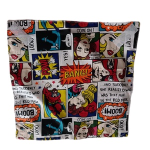 Képregényes újraszalvéta  - táska & tok - uzsonna- & ebéd tartó - szendvics csomagoló - Meska.hu