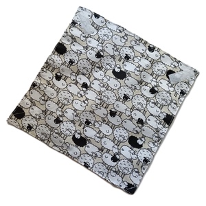 Újraszalvéta, szendvics csomagoló, bárány mintás - táska & tok - uzsonna- & ebéd tartó - szendvics csomagoló - Meska.hu