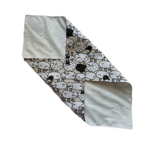 Újraszalvéta, szendvics csomagoló, bárány mintás - táska & tok - uzsonna- & ebéd tartó - szendvics csomagoló - Meska.hu