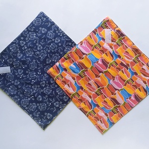 2 db újraszalvéta, szendvics csomagoló, tulipános, Táska & Tok, Uzsonna- & Ebéd tartó, Szendvics csomagoló, Varrás, MESKA