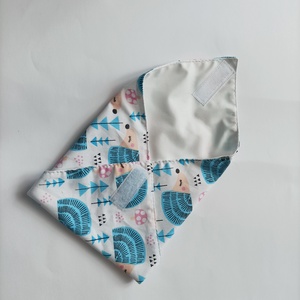 Újraszalvéta, szendvics csomagoló, sünis - táska & tok - uzsonna- & ebéd tartó - szendvics csomagoló - Meska.hu