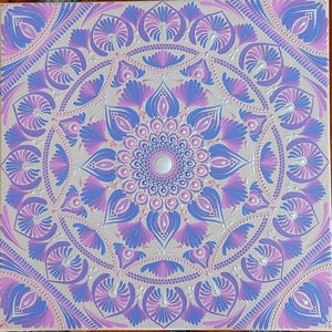 40 cm-es lilás-rózsaszínes színátmenetes mandala, Otthon & Életmód, Dekoráció, Spiritualitás, Mandala, , MESKA