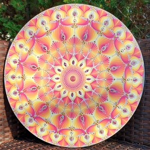 45 cm-es  Bright sunshine mandala - otthon & életmód - dekoráció - spiritualitás - mandala - Meska.hu