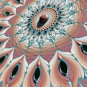 38 cm-es Őszi hangulatú mandala - otthon & életmód - dekoráció - spiritualitás - mandala - Meska.hu 38 cm-es Őszi hangulatú mandala - otthon & életmód - dekoráció - spiritualitás - mandala - Meska.hu