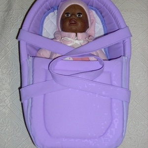 Fedeles mózeskosár 40-48 cm játék babákhoz -  - Meska.hu