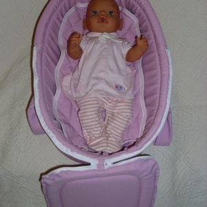 Fedeles mózeskosár 40-48 cm játék babákhoz -  - Meska.hu
