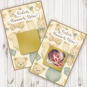 Fényképes, kaparós keresztszülő felkérő, dzsungel, viaszpecséttel zárható borítékkal, felkérő, kérdés, keresztelő, Otthon & Életmód, Papír, írószer, Ajándékozás kellékei, Ajándék sorsjegy, Fotó, grafika, rajz, illusztráció, Egyedi, kaparós keresztszülőfelkérő (egyoldalon nyomtatott)
Mérete: 10x15cm

Az ár tartalmazza: 
-1..., MESKA