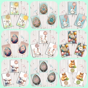 Kaparós kártya, sorsjegy, húsvéti kupon, képeslap , kupon, kísérőkártya, anyák napja, képeslap, könyvjelző - otthon & életmód - papír, írószer - ajándékozás kellékei - ajándékkísérő - Meska.hu