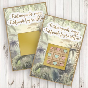 Kisfiú vagy kislány születik? Gender Reveal kaparós kártya, babaváró, babaváró buli, gender reveal party, Baba - mama, Babaemlékek, Bababejelentők, Fotó, grafika, rajz, illusztráció, MESKA