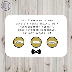 Kaparós képeslap felkérésekhez, tanú felkérésére, férfiak felkérésére, férfi felkérő, groom - Meska.hu