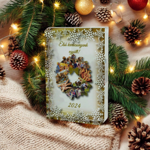 Karácsonyi saját fényképes fotókristaly , Karácsony, Karácsonyi lakásdekoráció, Karácsonyi lakásdíszek, Fotó, grafika, rajz, illusztráció, MESKA