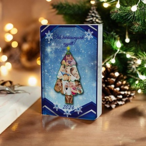 Karácsonyi saját fényképes fotókristaly , Karácsony, Karácsonyi lakásdekoráció, Karácsonyi lakásdíszek, Fotó, grafika, rajz, illusztráció, MESKA