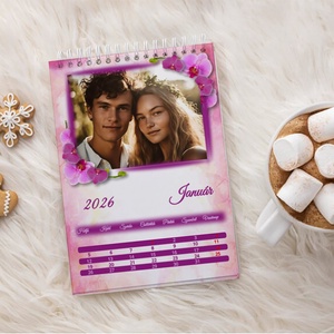 2026-os, sajátfnyképes falinaptár - Meska.hu