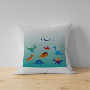  Dinós ovis párna , Otthon & Életmód, Lakástextil, Párna & Párnahuzat, Fotó, grafika, rajz, illusztráció, MESKA