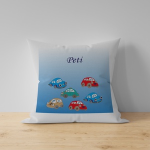  Kisautós ovis párna , Otthon & Életmód, Lakástextil, Párna & Párnahuzat, Fotó, grafika, rajz, illusztráció, MESKA